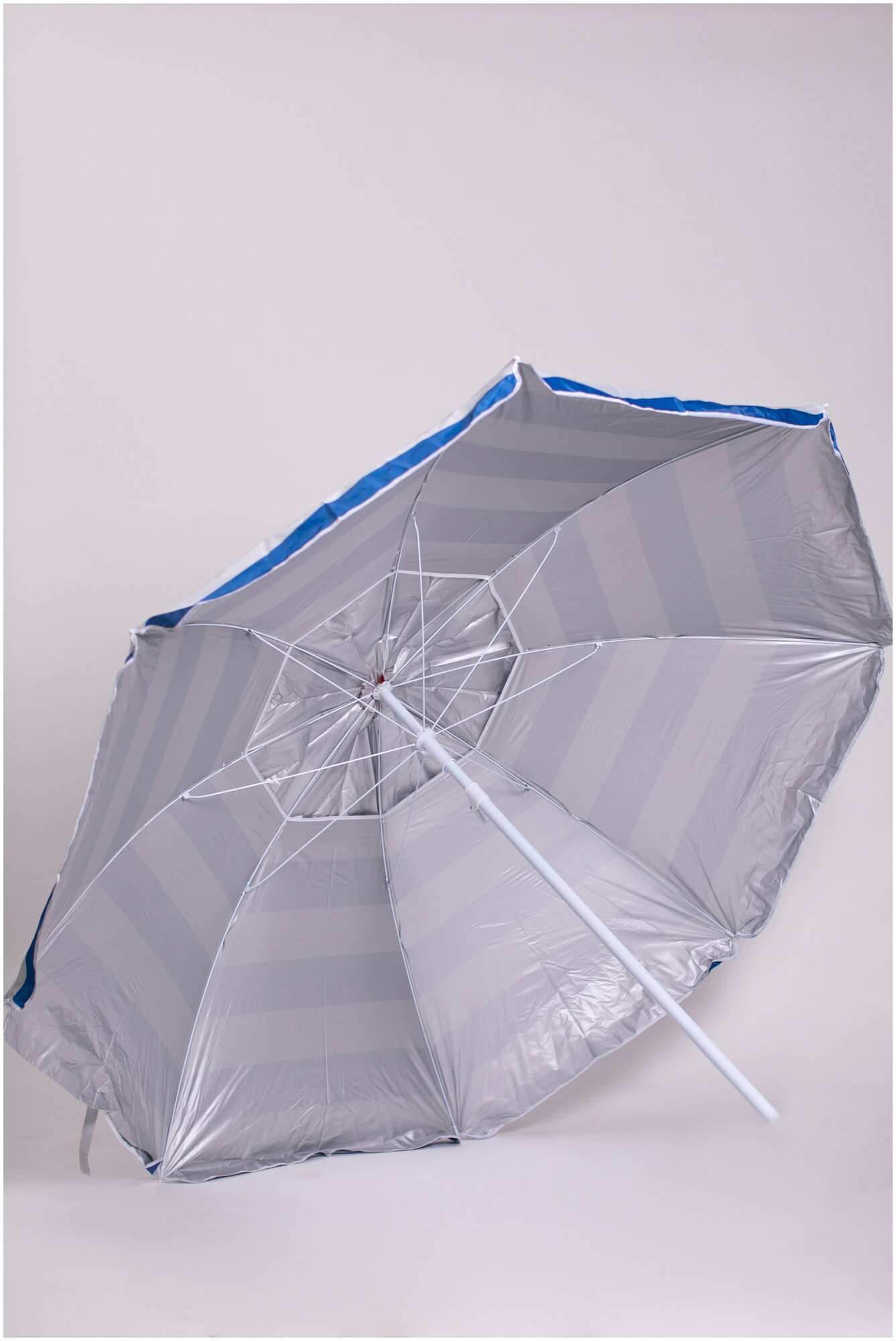 Зонт пляжный, солнцезащитный 2.2 м 8 спиц, . ткань-плащевка. с клапаном. - фотография № 3