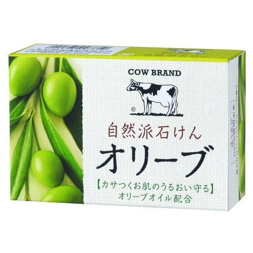 Купить COW Мыло для рук твердое С маслом оливы кусковое 100 гр. 1 шт. , Cow Brand