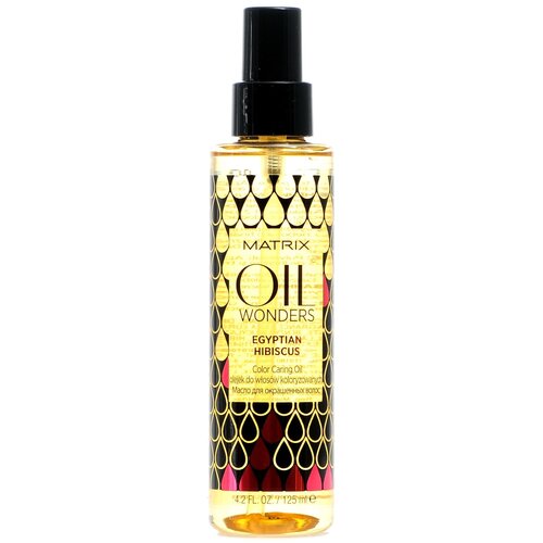 morrocan oil deluxe wonders Matrix Oil Wonders Масло для защиты цвета окрашенных волос Египетский Гибискус, 125 мл, аэрозоль