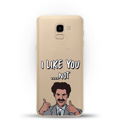 фото Силиконовый чехол i like you на samsung galaxy j6 (2018) andy & paul