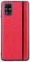 Накладка G-Case Carbon для Samsung Galaxy M51 SM-M515F, красная