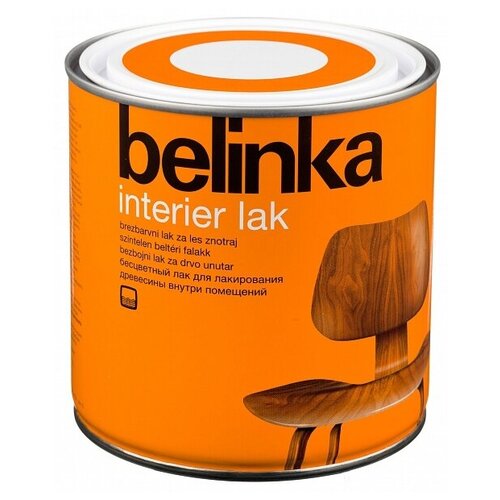 Belinka Interier Lak. Лак для дерева для внутренних работ, 0.2 л