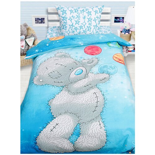 фото Детское постельное белье тедди ми ту ю teddy тедди астроном (monaliza) арт. 521414 (1.5-спальное) mona liza