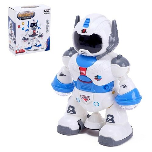 Робот Брейкер световые и звуковые эффекты работает от батареек микс 201100₽