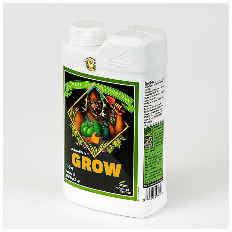 Удобрение Advanced Nutrients pH Perfect Grow 1 л - фотография № 5