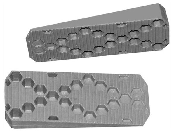 Клин монтажный, 23х143х45 мм, 3 пары