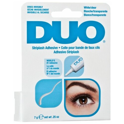 Клей для ресниц прозрачный Ardell Duo Lash Adhesive Clear 7 г eye клей для накладных ресниц черный 7 гр