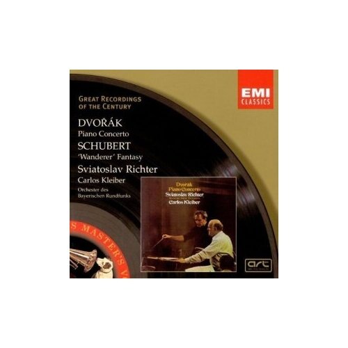 Компакт-диски, EMI CLASSICS, SVIATOSLAV RICHTER / KARLOS KLEIBER - Piano Concerto / Wanderer-Fantasie (CD) компакт диски emi classics jean martinon saint saens symphonies 2cd