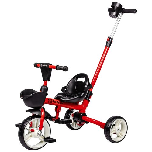 Детский трехколесный велосипед с родительской ручкой Farfello S-1601 (Синий)