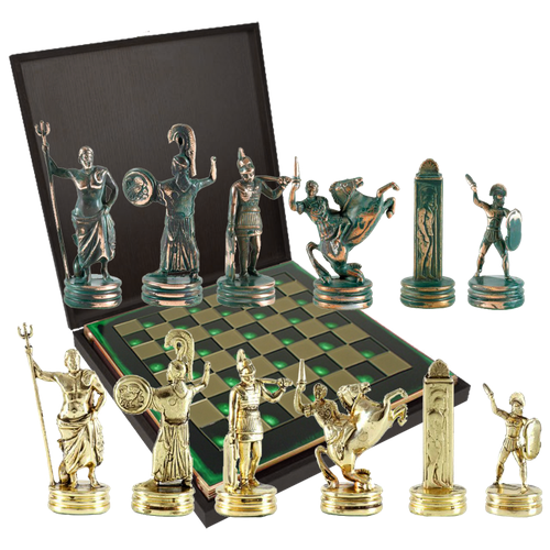 шахматный набор подарочный троянская война mp s 4 a 36 mbro Шахматный набор Троянская война KSVA-MP-S-4-A-36-GRE