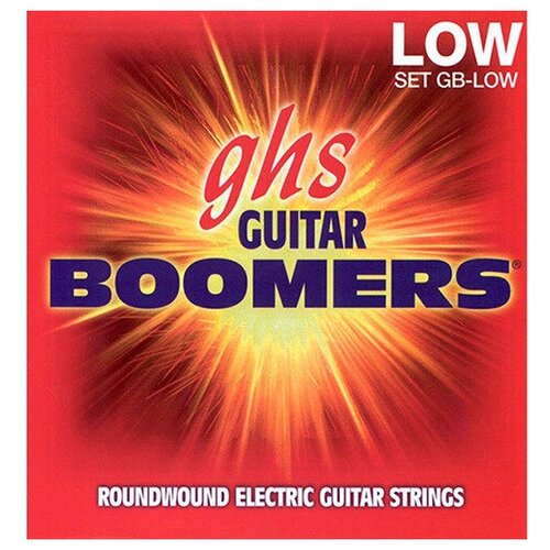 Струны для электрогитары GHS GB-LOW струны для электрогитары ghs gbxl guitar boomers