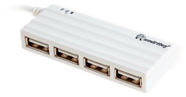 A USB Hub SBHA-6810-W White 4 порта SmartBuy