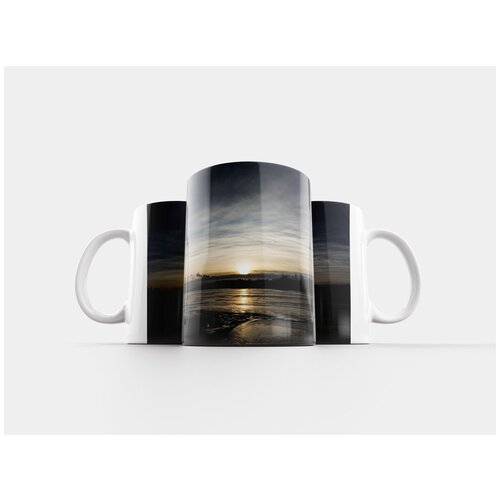 фото Кружка "пейзаж, зима, солнце" 320 мл lotsprints