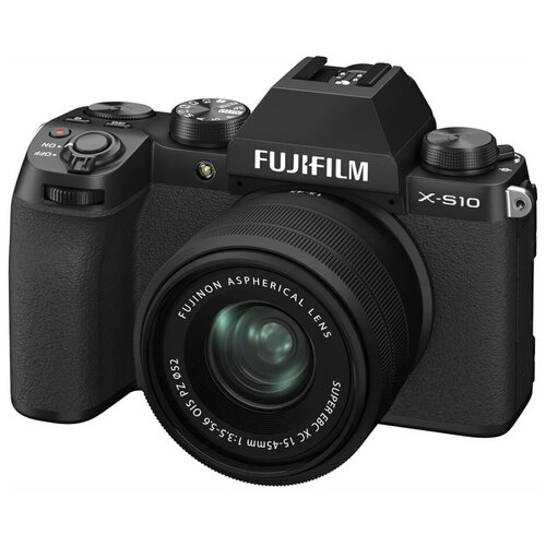 фото Фотоаппарат fujifilm x-s10 kit 15-45mm black