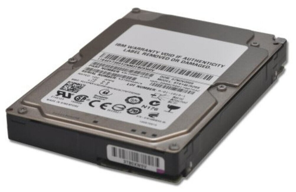 Жесткий диск 600GB IBM 00W1160 / 90Y9001 (2.5" SAS 10K)