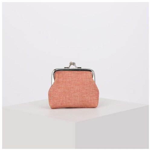 фото Кошелек жен 02-01-01 ткань. 9*1.5*8. отд на фермуаре. красный 5407003 сима-ленд