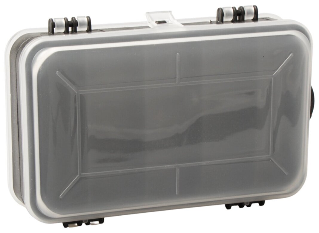Органайзер для хранения, строительный / ящик для инструмента CET 7" двухсторонний, переработанный пластик, 17.5x10.6x4.6 см, черный