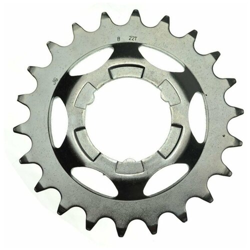 Звезда задняя SHIMANO 22T(2.3мм), черная, ASMGEAR22LP