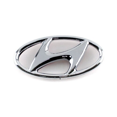 Эмблема на решетку Hyundai хром 56 мм