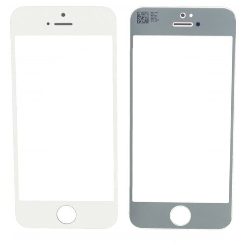 Стекло для iPhone 5 белый 226₽