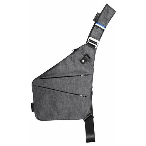 фото Мужская сумка-кобура через плечо meleon