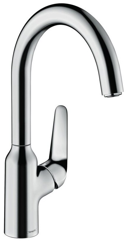 Смеситель для кухонной мойки hansgrohe Focus M42 220, 1jet 71802000, хром