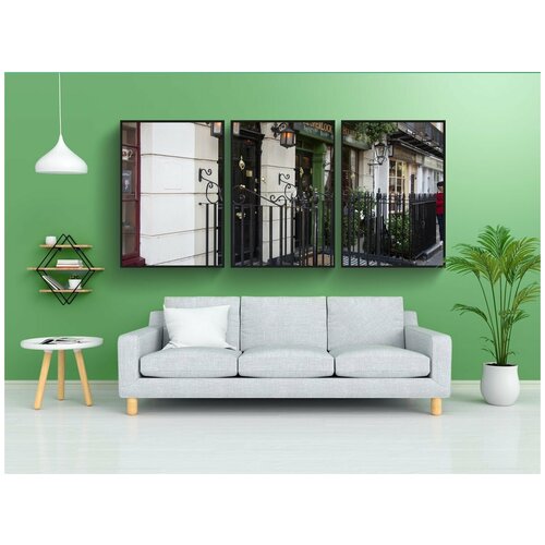 фото Набор модулных постеров для интерьера "шерлок, шерлок холмс, холмс" 60x90 см. в тубусе, без рамки lotsprints