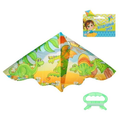 Воздушный змей Funny toys Динозавры, с леской (2790143)