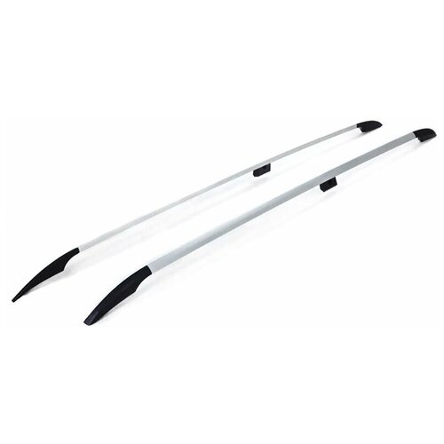 Рейлинги продольные для Mercedes-Benz V-Class (Мерседес V-класс) с 2014 - (L1-короткая база) серебристые