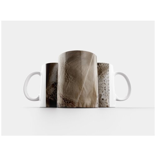 фото Кружка "кружево, шерсть, винтаж" 320 мл lotsprints