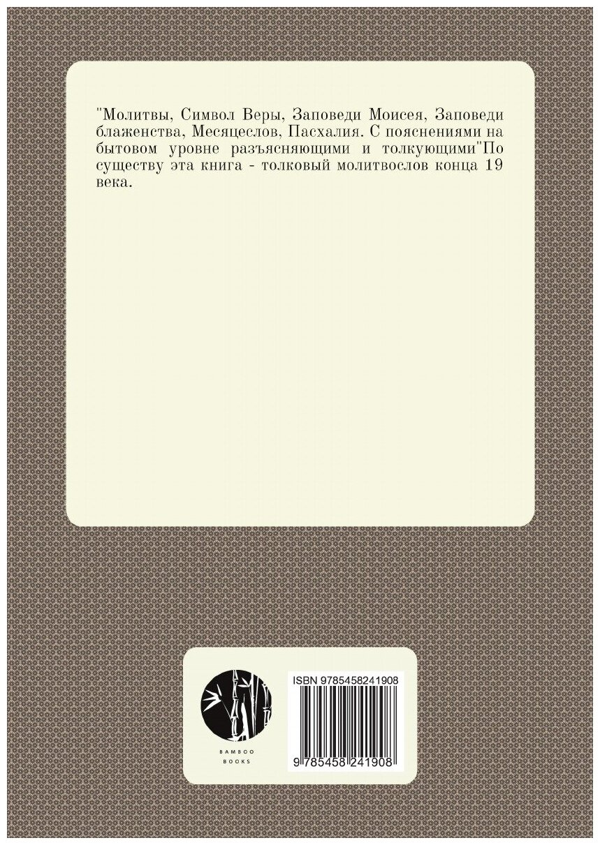 Книга Краткое объяснение молитв, церковных песнопений, Символа Веры, Святых Таинств, за... - фото №2