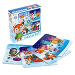 Puzzle Time Пазлы 4 в 1 «Весело встретим Новый год», 9, 16, 25, 36 элементов - изображение