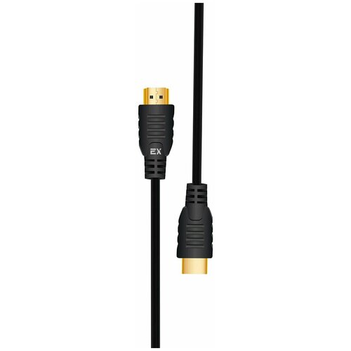 high speed hdmi compatible cable with ethernet supports 1080p 3d and audio return 0 3m 1m 1 5m 2m 3m 5m Кабель HDMI-HDMI Exployd Classic Black 3m