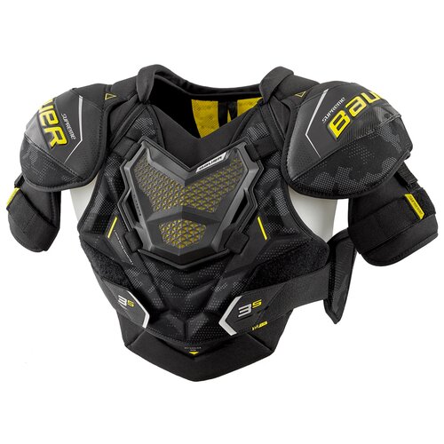 фото Нагрудник bauer supreme 3s shoulder pad sr, р. xl, черный