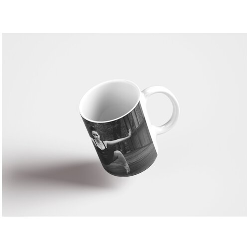 фото Кружка "балерина, женщина, пуанты 320 мл. белая lotsprints