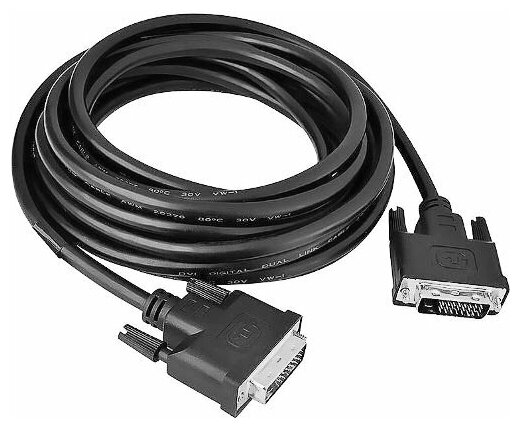 кабель для монитора DVI-D-DVI-D Dual Link 2.0 метра, 5bites - фото №2