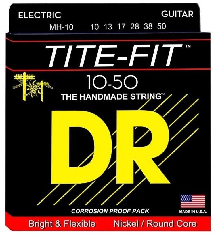 Струны для электрогитары DR String MH-10