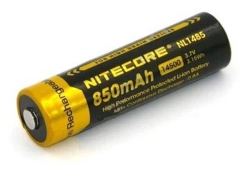 Аккумулятор Nitecore NL1485 14500 Li-ion 3.7v 850mAh 9972