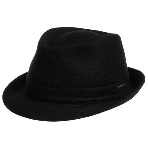 Шляпа STETSON, размер 57, черный шляпа stetson размер 57 черный