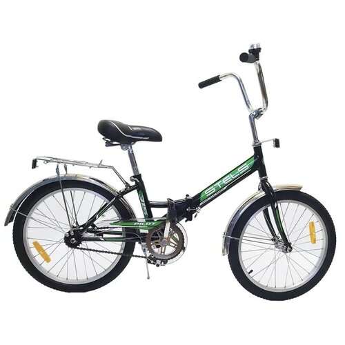 Велосипед складной STELS Pilot 315 20 рама 13 черный зеленый 850000₽