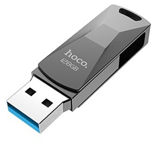 USB флеш-накопитель HOCO UD5 Wisdom, USB 3.0, 64GB, серебристый