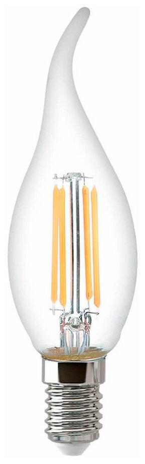 Лампа филаментная Thomson E14, свеча на ветру, 5Вт, TH-B2074, одна шт.