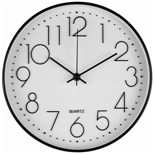 Часы настенные, круглые, 25см (YM1013)