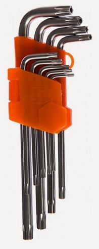 Изображение товара Набор ключей torx Г-образных 9 предметов АвтоDело
