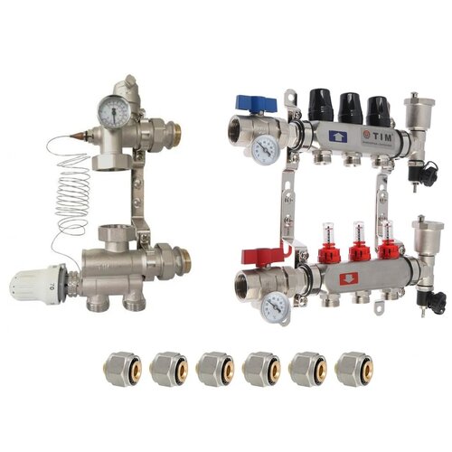 Комплект водяного теплого пола до 50квм нерж 19199₽