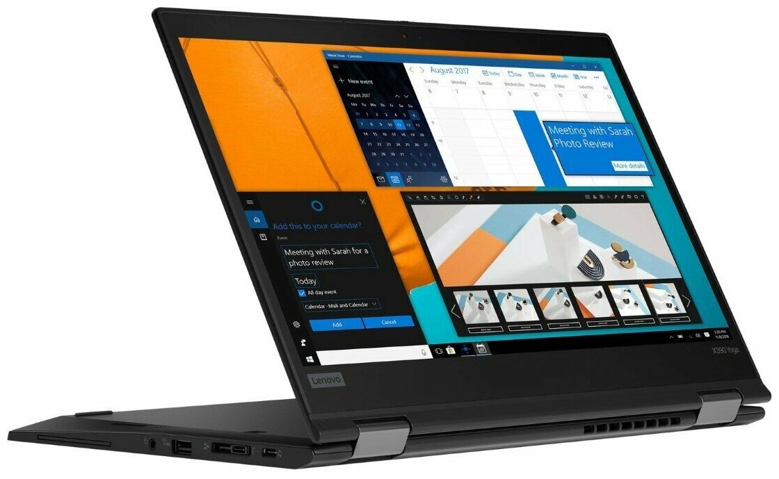 Ноутбук Lenovo X390 Yoga I5-8265U 133 Fhd Touch 512Gb Ssd 8Gb Usb-C Dock Gen 2