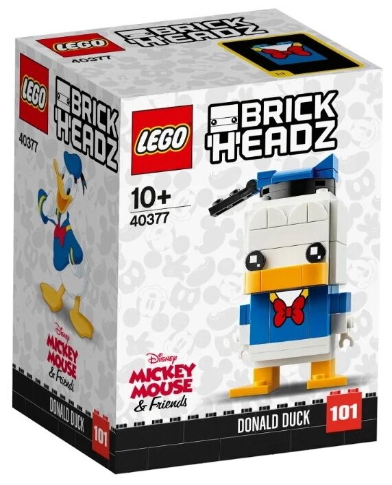 Конструктор LEGO BrickHeadz 40377 Дональд Дак