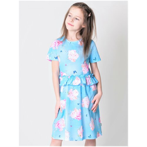 фото Платье fun.tusa летнее р-р 110, голубой