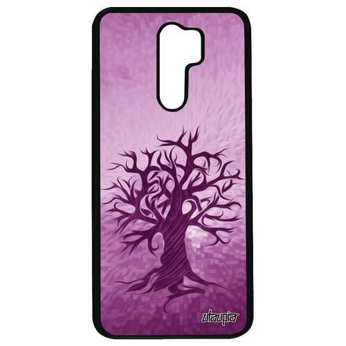 фото Противоударный чехол для мобильного // xiaomi redmi 9 // "дерево жизни" древо символ, utaupia, фиолетовый