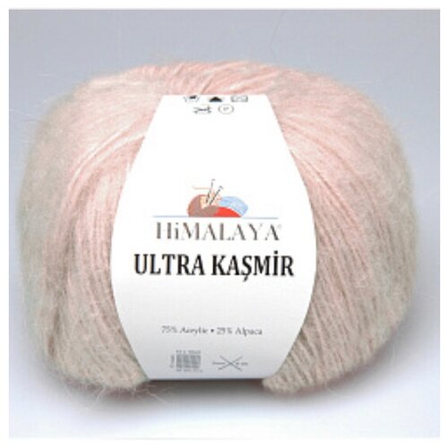 HIMALAYA ultra Kasmir пыльная роза пряжа himalaya ultra kasmir 75% акрил 25% альпака 175 м 50 гр 56808